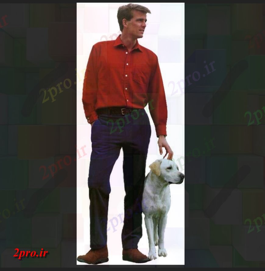 دانلود تری دی  مردان با جزئیات سگ D طرح مدل فایل عکس کد  (کد25213)