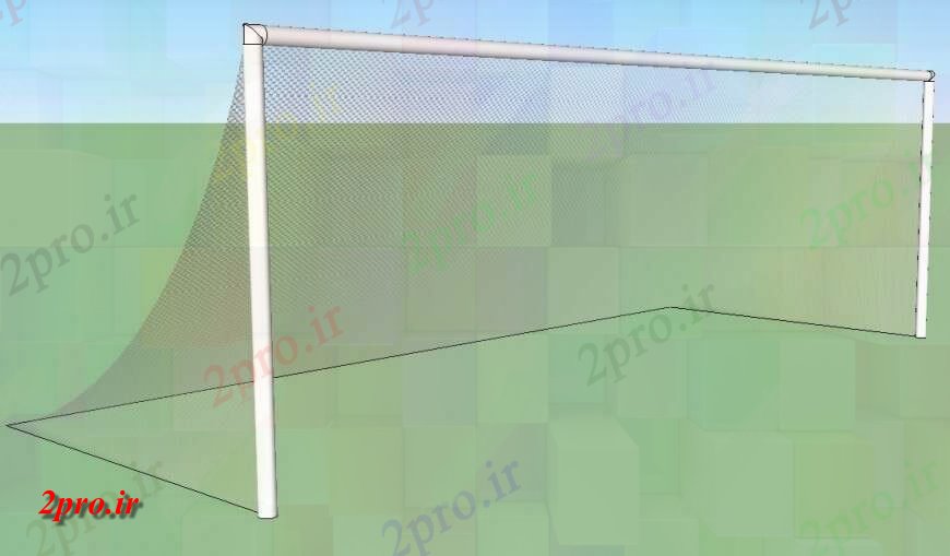 دانلود تری دی  بازی فوتبال جزئیات خالص D طرح مدل بلوک  طرح تا کد  (کد25475)