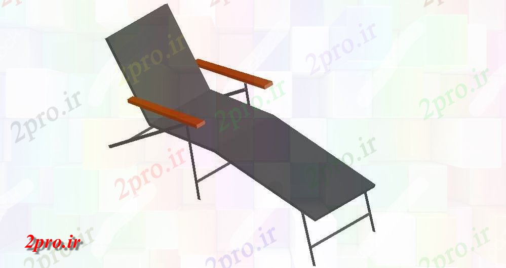 دانلود تری دی  D طراحی مدل آرامش بخش صندلی کد  (کد25908)