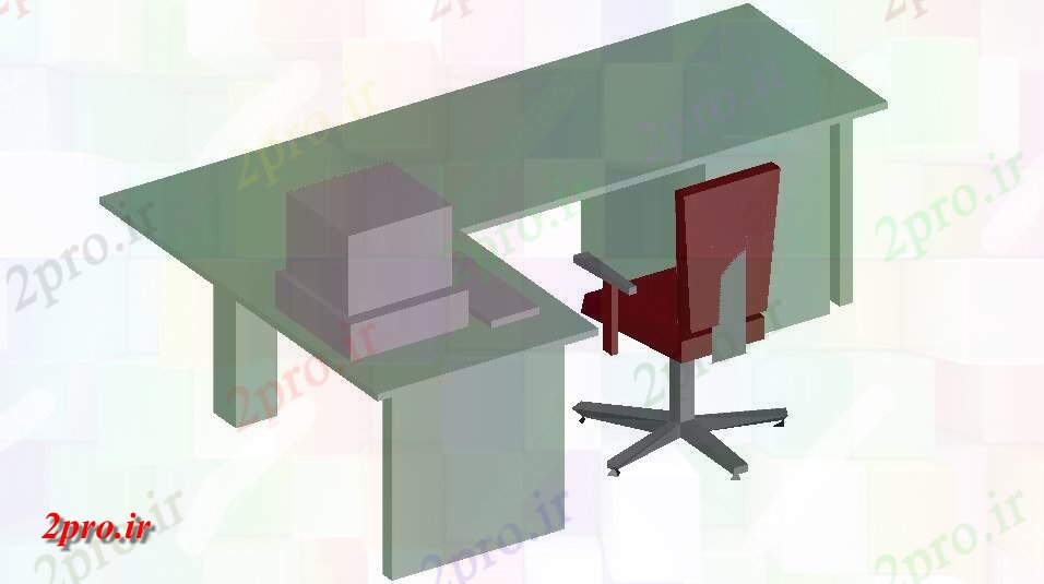 دانلود تری دی  میز و صندلی مبلمان  بلوک های D مدل کد  (کد25912)