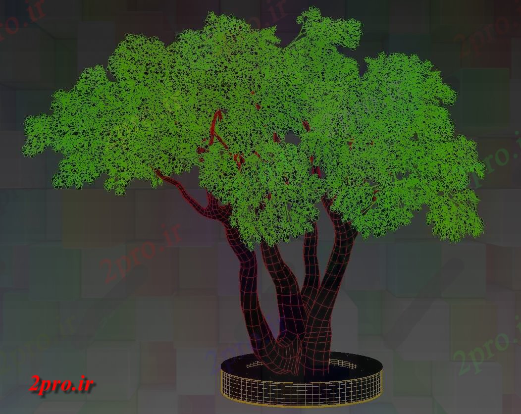 دانلود تری دی درخت  (کد26527)