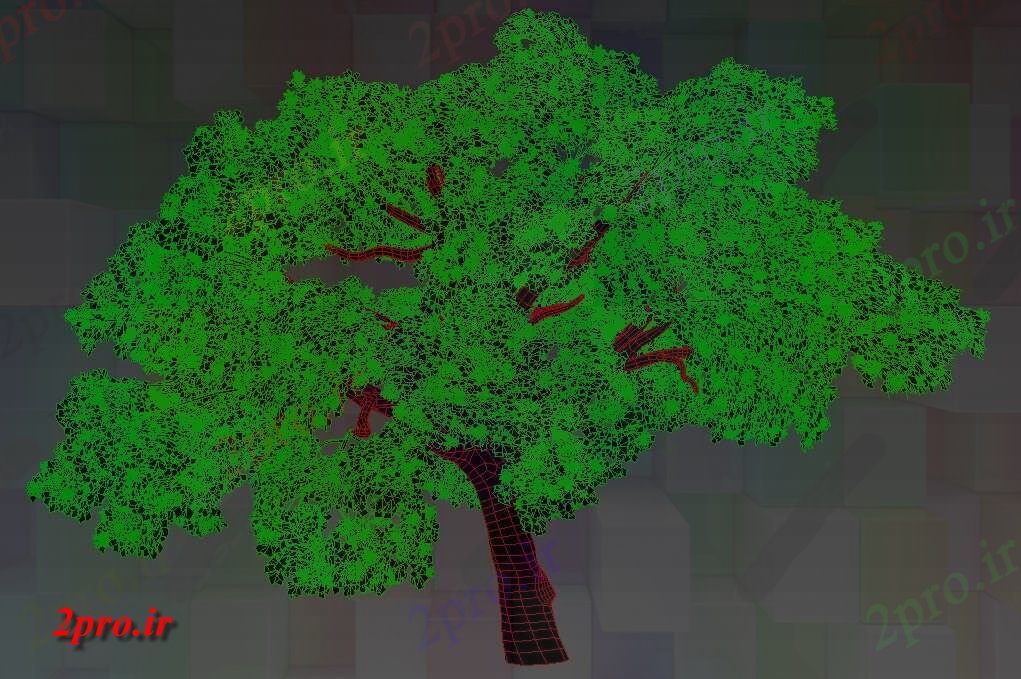 دانلود تری دی درخت  (کد26540)