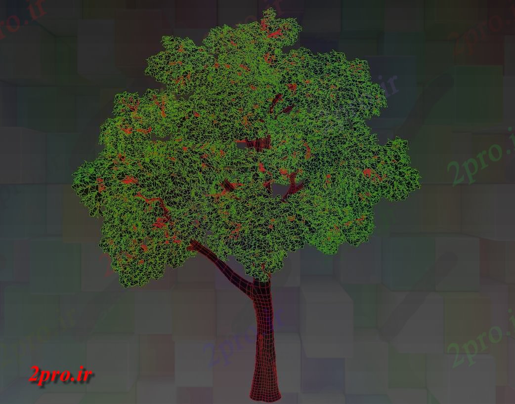 دانلود تری دی درخت  (کد26570)