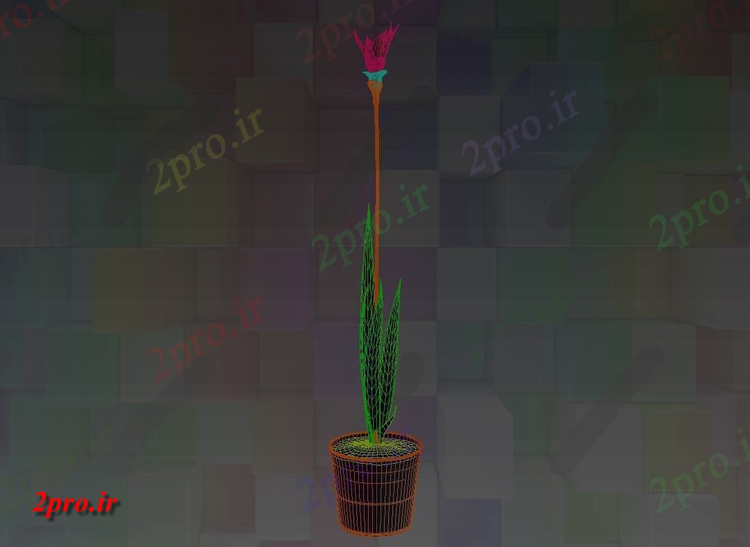دانلود تری دی گیاه ، درختچه  (کد26635)
