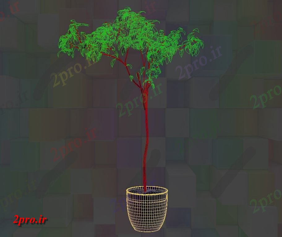 دانلود تری دی درخت ، درختچه ، گیاه  (کد26641)