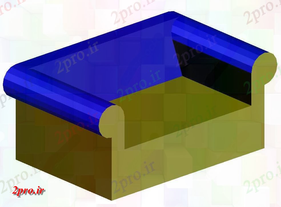 دانلود تری دی کاناپه  (کد26886)