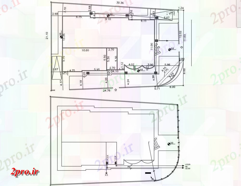 دانلود  نقشه سایت طرح   (کد28498)