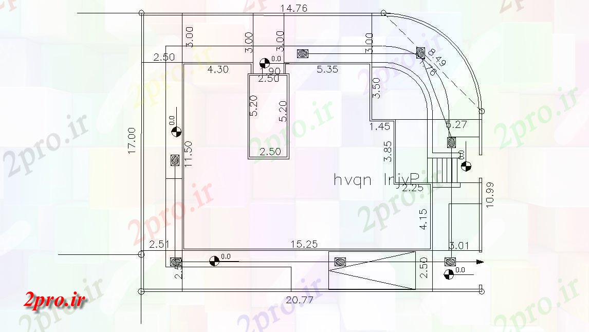 دانلود  نقشه زهکشی ساختمان   (کد28939)