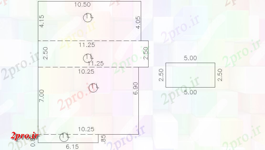 دانلود  نقشه سایت پلان ، شهرک ، بلوک بندی ، طراحی سایت   (کد29996)