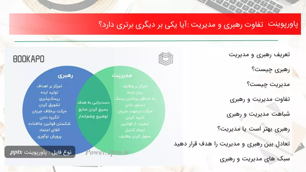 تفاوت رهبری و مدیریت: آیا یکی بر دیگری برتری دارد؟