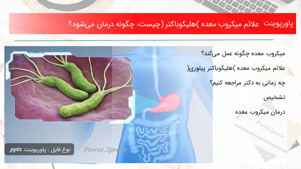 هلیکوباکتر پیلوری  رده بندی علمی مورفولوژی تشخیص خصوصیات بیوشیمایی ساختار انتی ژنیک بیماریزایی درمان