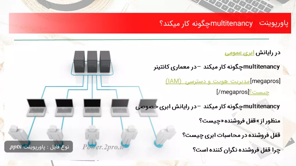 دانلود پاورپوینت multitenancy چطور کار میکند؟ - کد111365