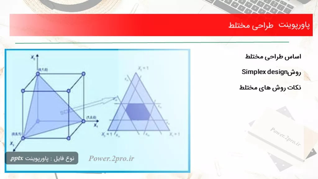 دانلود پاورپوینت طراحی مختلط - کد113628