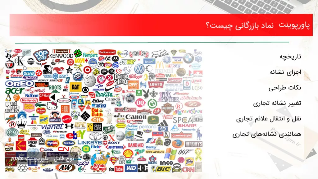 دانلود پاورپوینت نماد بازرگانی چه چیزی است ؟ - کد114116