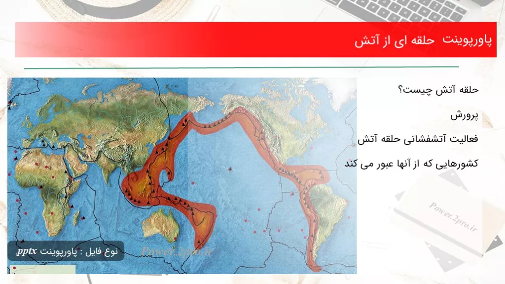 دانلود پاورپوینت حلقه ای از آتش - کد115879