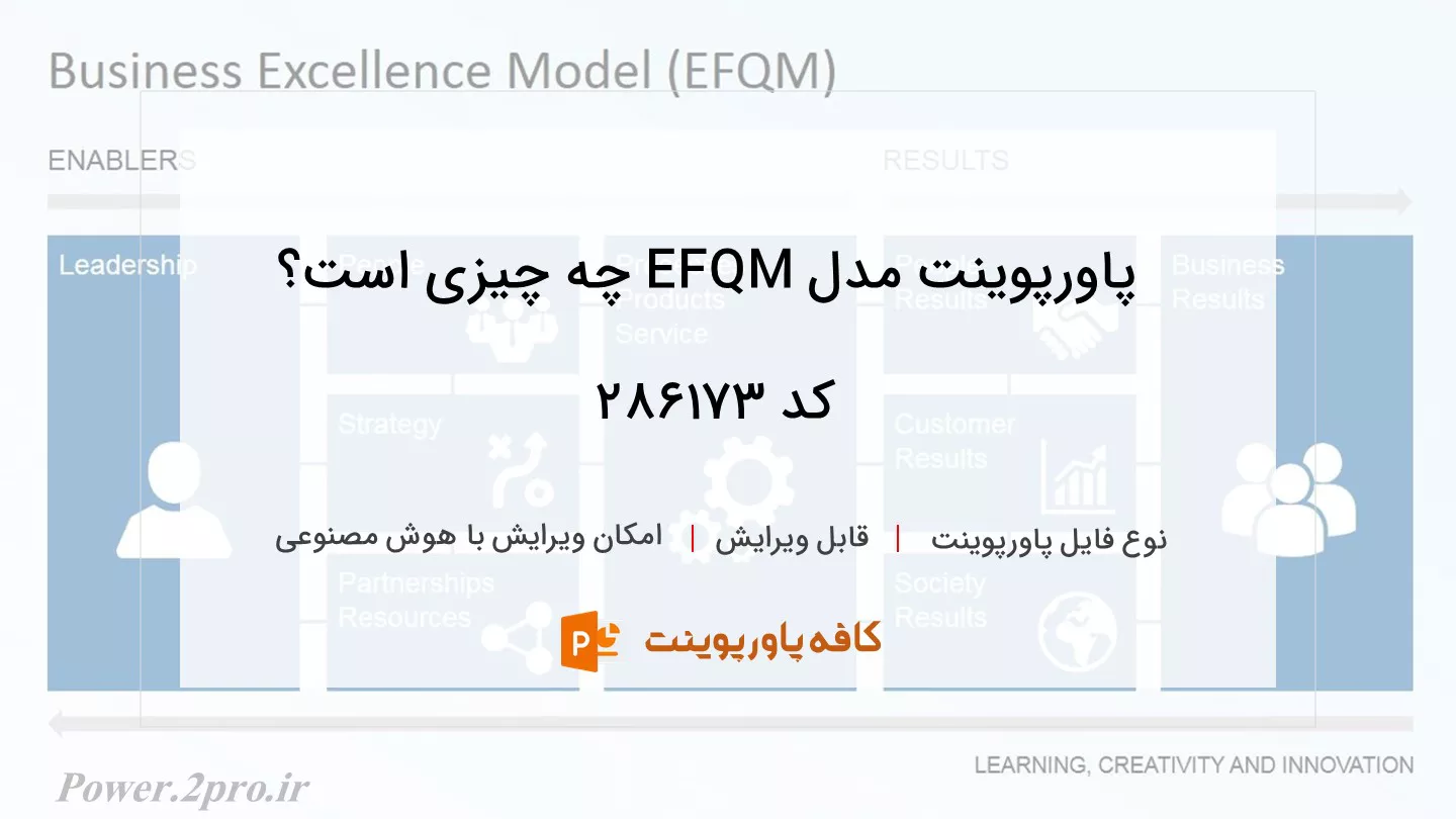 دانلود پاورپوینت مدل EFQM چه چیزی است؟ کد 286173