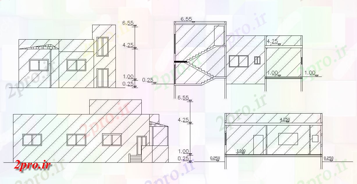 نما برش ویلا ، مسکونی ، دوبلکس تنها داستان ییلاقی ارتفاعات و بخش   کد  (کد30172)