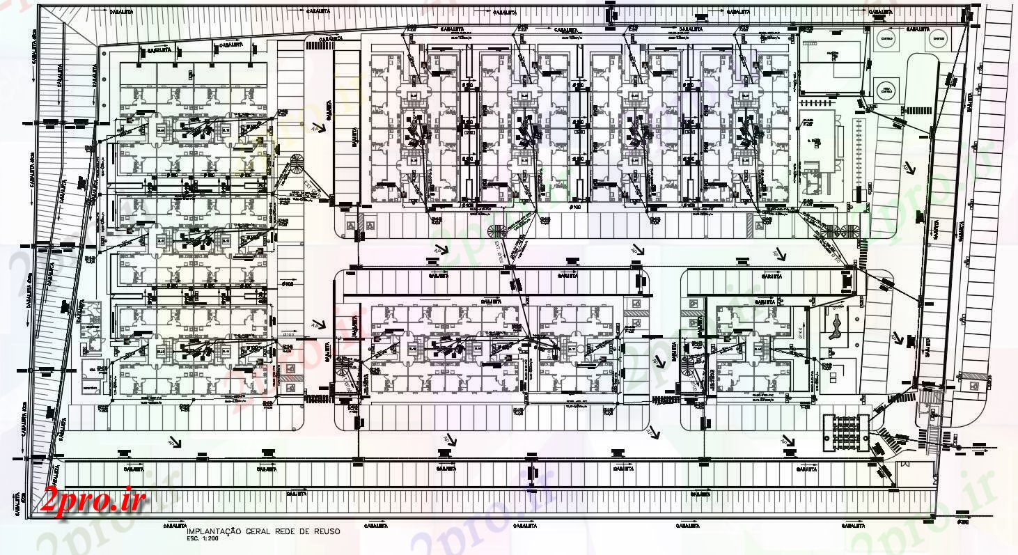 دانلود نقشه مسکونی ، ویلا ، دوبلکس ، اپارتمان 90×190 متر (کد30770)