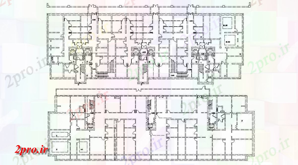 دانلود نقشه مس 20×63 متر (کد32194)