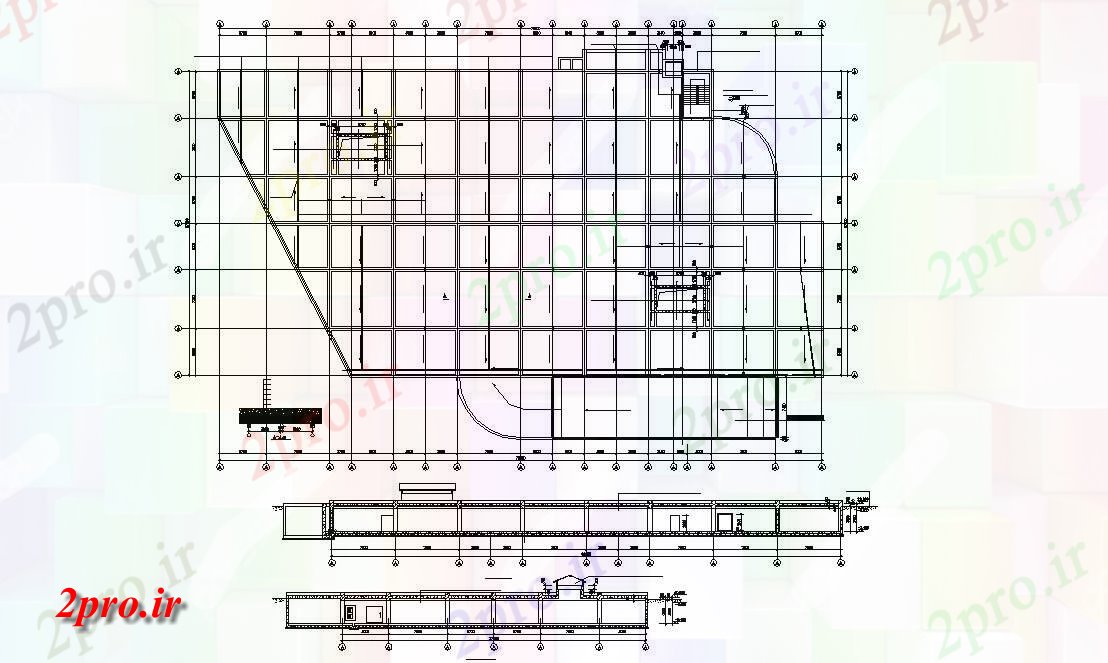دانلود نقشه طرح ساختمان  (کد32871)