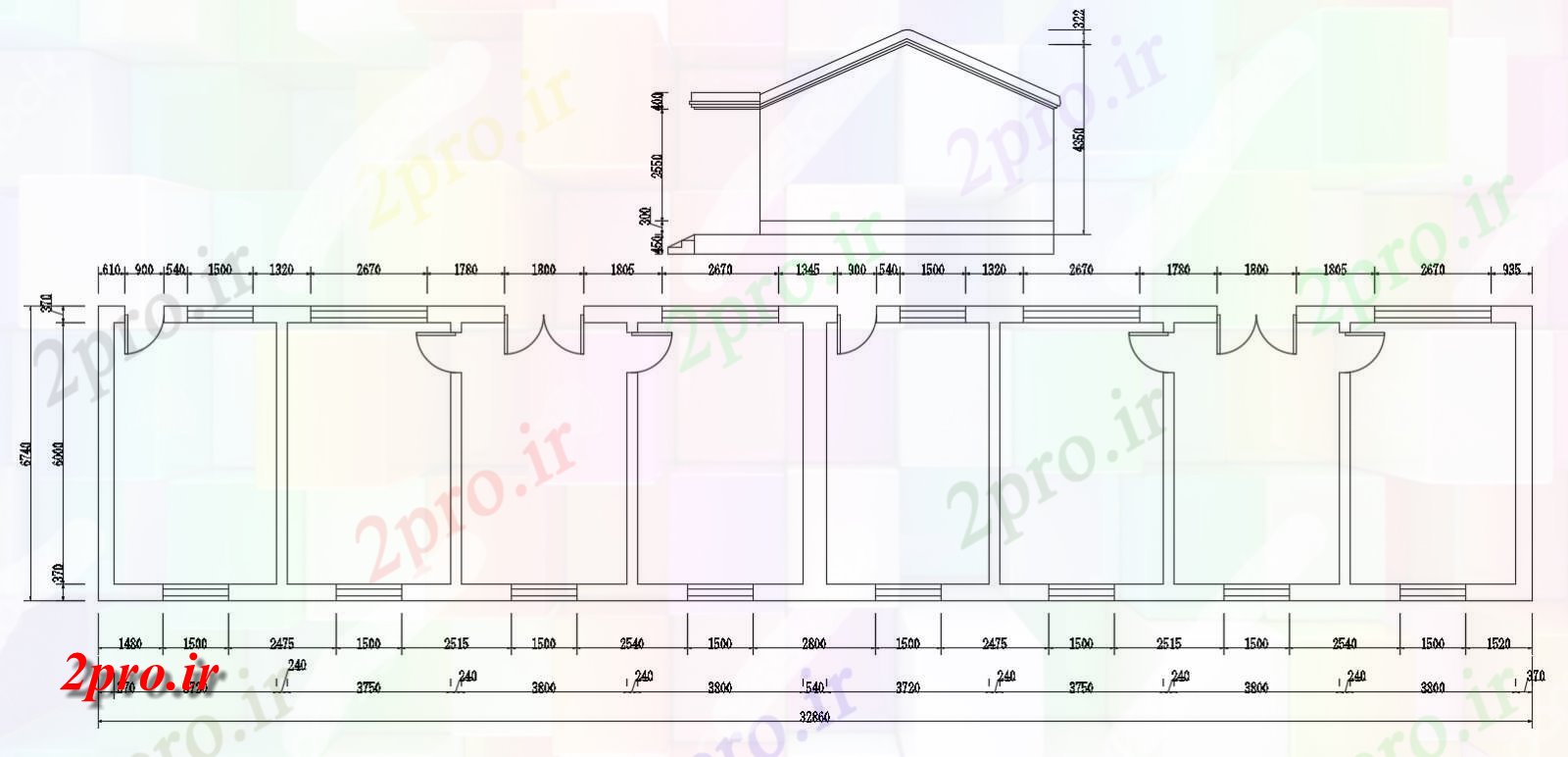 دانلود نقشه طرح ساختمان  (کد33178)