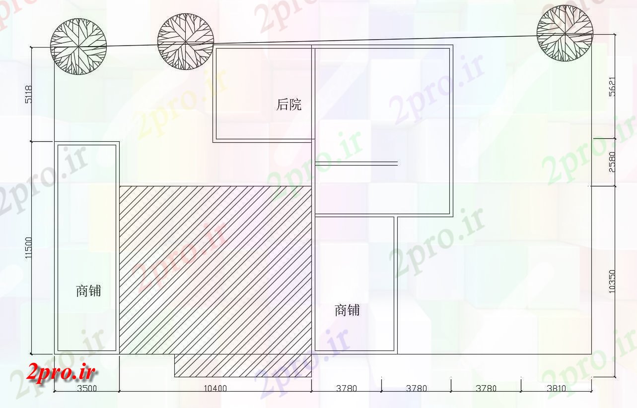 دانلود نقشه زمین مسکونی ، ویلا ، دوبلکس ، اپارتمان   (کد33179)