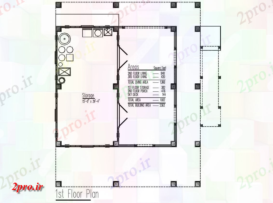 دانلود نقشه طرح اولیه  (کد33293)