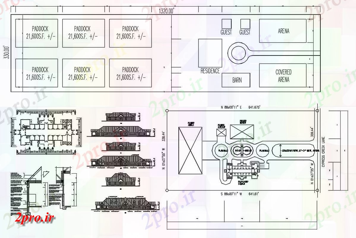 دانلود نقشه فروشگاه ، هایپر مارکت ، مرکز خرید 88×180 متر 7 در 15 متر (کد33654)