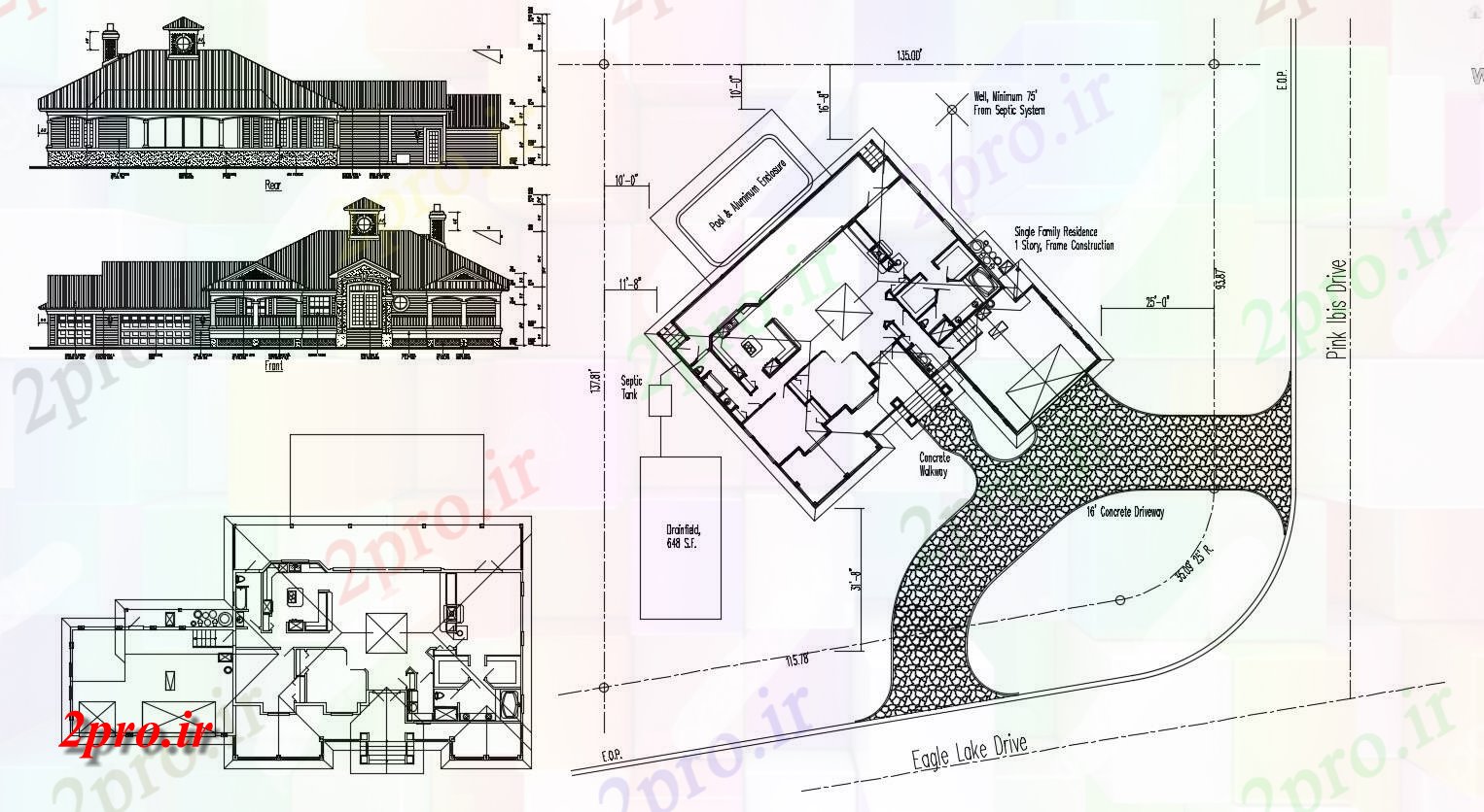 دانلود نقشه مسکونی ، مجتمع ، اپارتمان 8×12 متر (کد33678)