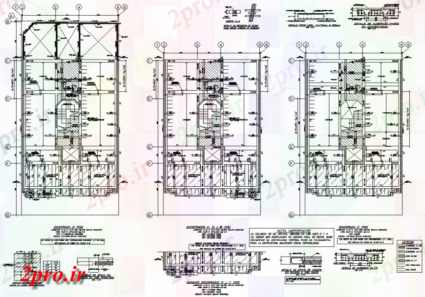 دانلود نقشه طراحی  ساختمان تجاری و مسکونی در فایل dwg.  کد  (کد36312)