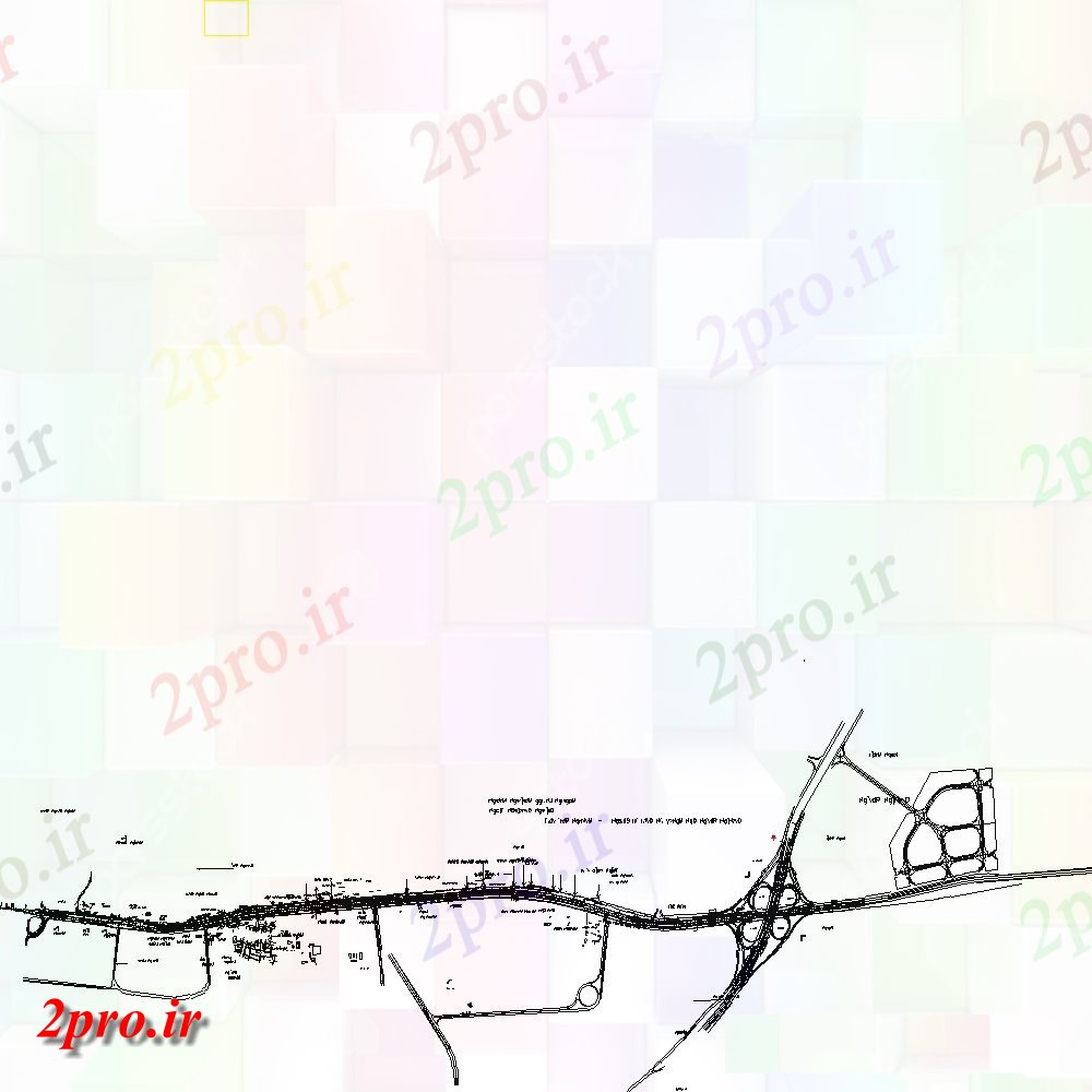 دانلود نقشه جزئیات جاده سازی 0×LL متر (کد39323)