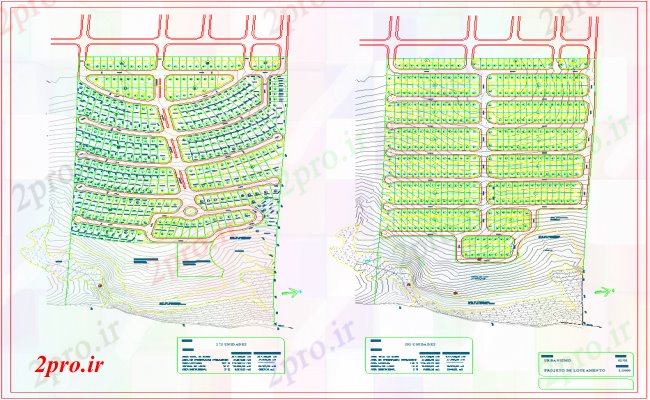 دانلود نقشه برنامه ریزی شهری برنامه ریزی شهر کوچک (کد40265)