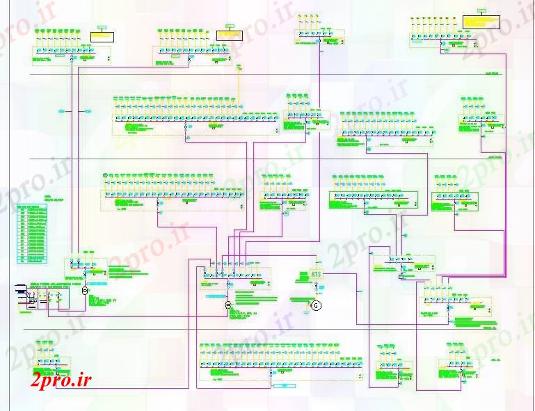 دانلود نقشه معماری ELECT'L-19 (کد40317)