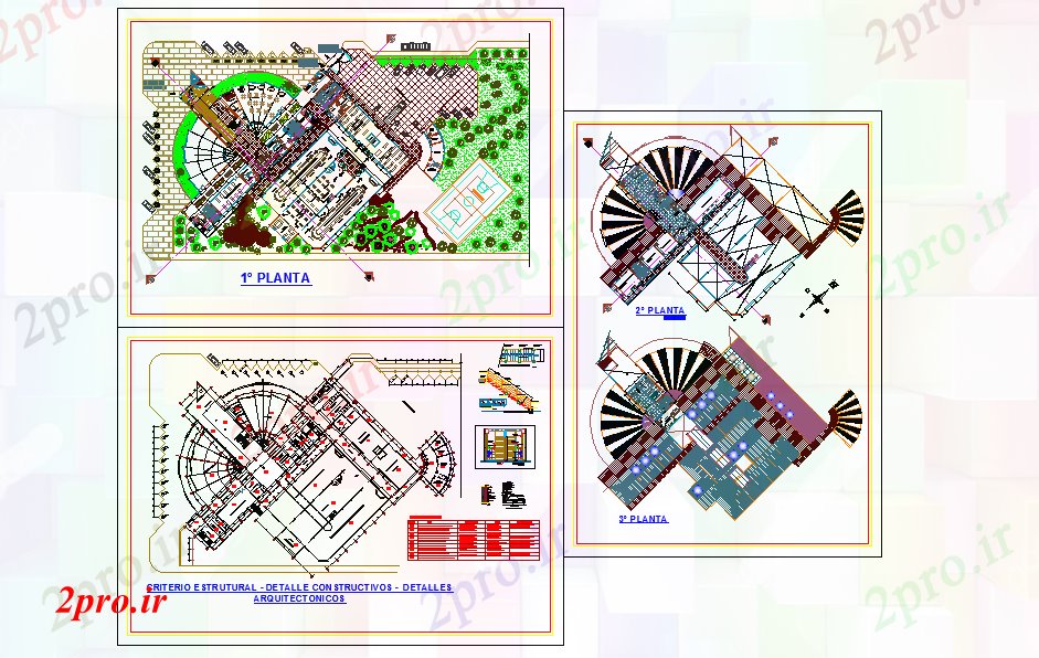 دانلود نقشه ماشین الات کارخانه دراز کردن صنعتی  طرح (کد40384)