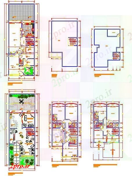 دانلود نقشه مسکونی  ، ویلایی ، آپارتمان  ساده طرحی خانه طراحی (کد40475)