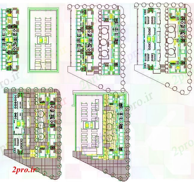 دانلود نقشه مسکونی  ، ویلایی ، آپارتمان  خانه طراحی دراز کردن طرح (کد40562)