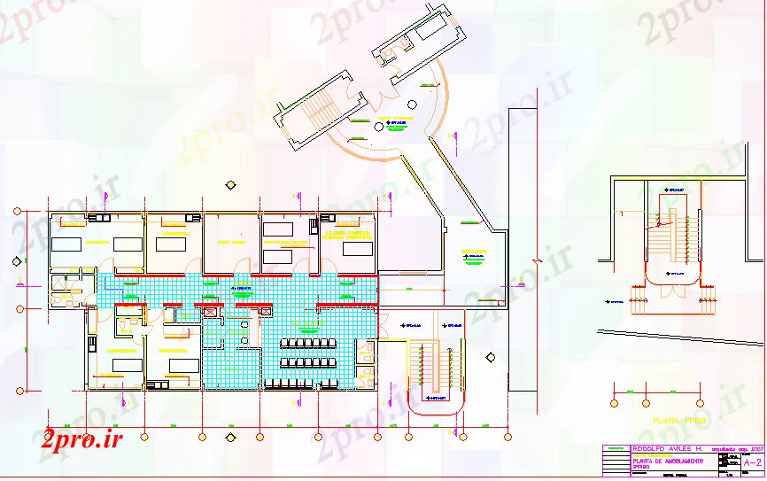 دانلود نقشه رستوران - غذا خوری - فست فود ; هتل - خوابگاه -  مسافر خانهمبلمان enterology دستگاه گوارش (کد40571)