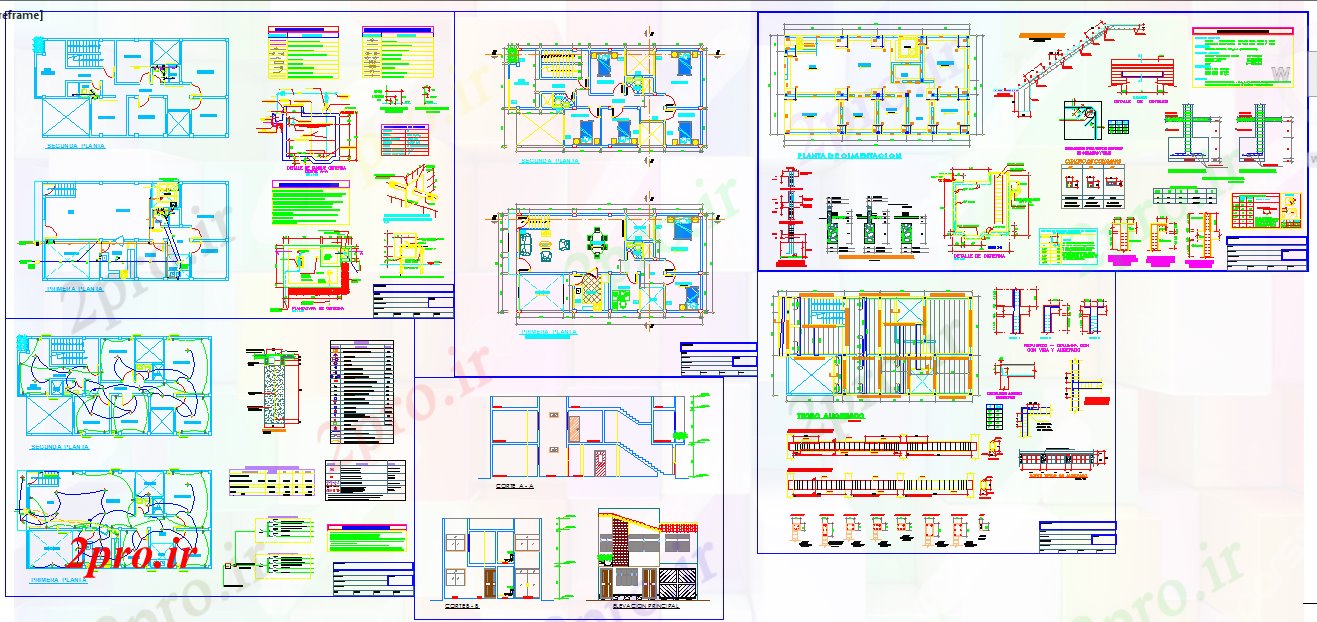 دانلود نقشه طراحی داخلی خانه الکتریک دراز کردن طراحی طرح (کد40618)