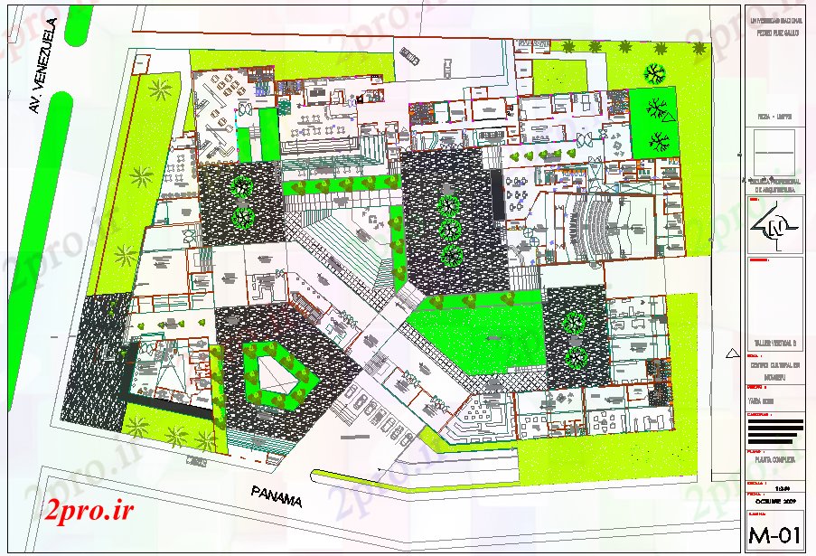 دانلود نقشه مکان های تاریخی مرکز فرهنگی طراحی (کد40979)