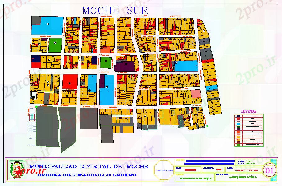 دانلود نقشه برنامه ریزی شهری توانبخشی شهری (کد41119)
