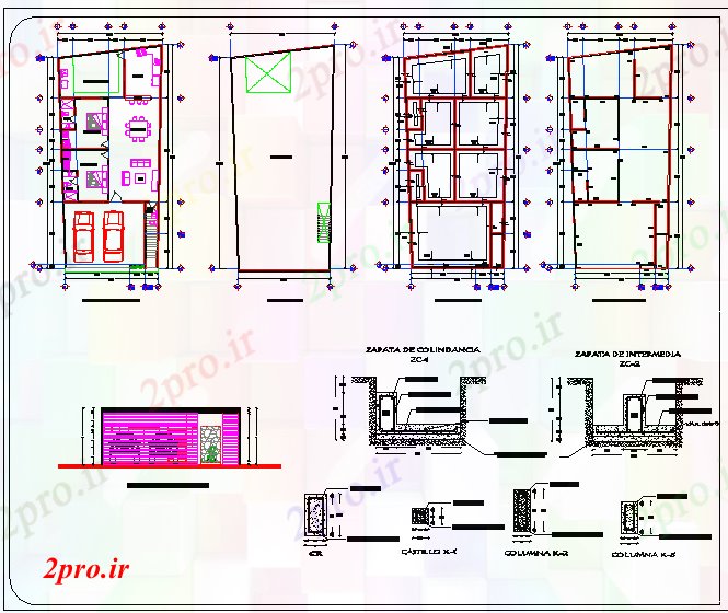 دانلود نقشه مسکونی  ، ویلایی ، آپارتمان  بنیاد طراحی خانه (کد41148)