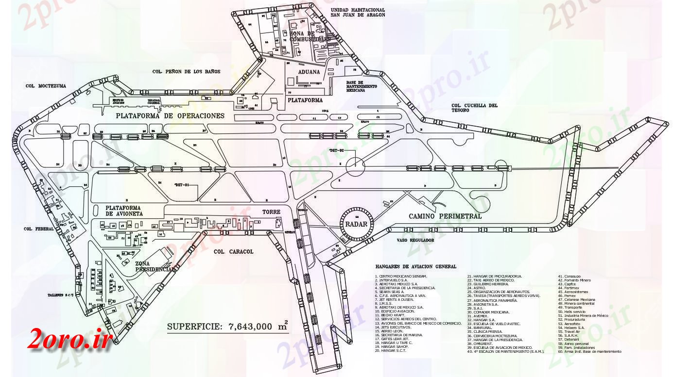 دانلود نقشه فرودگاه فرودگاه طراحی طرحی جامع  (کد41295)