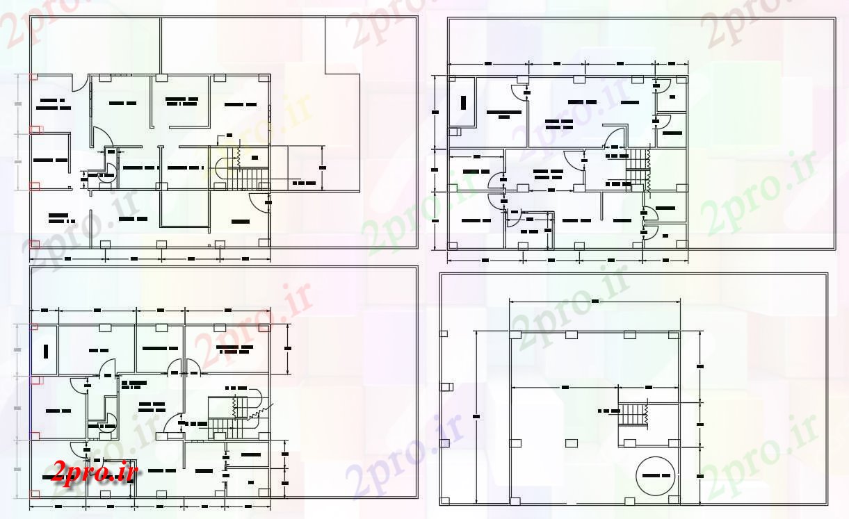 دانلود نقشه مسکونی  ، ویلایی ، آپارتمان  خانه طراحی و طرحی بندی  (کد41314)