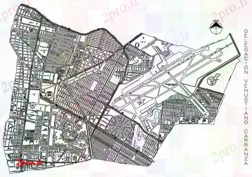 دانلود نقشه برنامه ریزی تاریخی شهری مستعمره قسمت برنامه ریزی (کد41817)