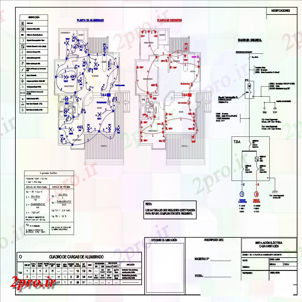 دانلود نقشه طراحی داخلی خانه جزئیات الکتریک دراز کردن (کد41950)