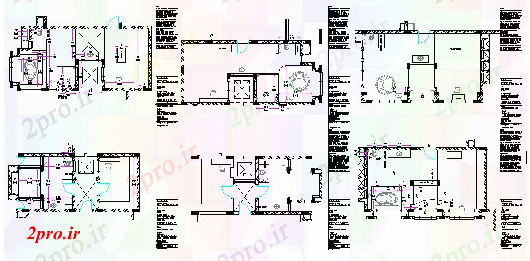 دانلود نقشه  خانه مسکونی ، ویلامعمار طراحی اتاق (کد42007)