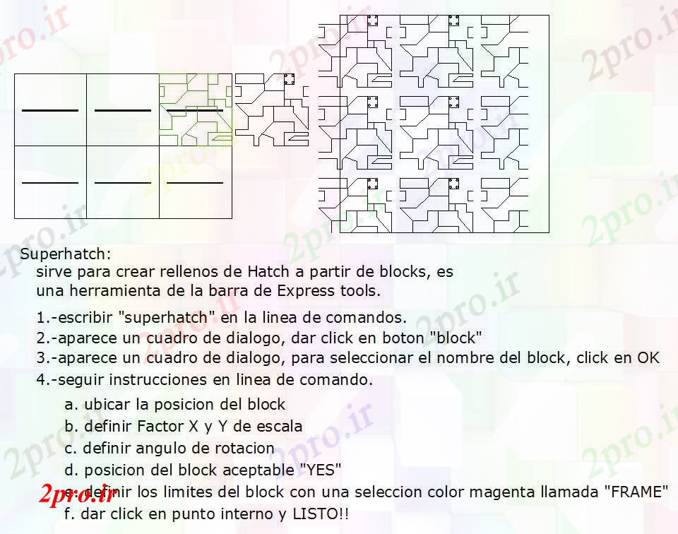 دانلود نقشه بلوک ، آرام ، نماد طرحی بلوک های منحصر به فرد (کد42166)