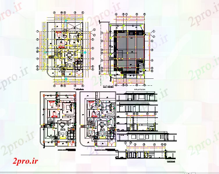 دانلود نقشه مسکونی  ، ویلایی ، آپارتمان  معماری خانه  طراحی طراحی (کد42480)
