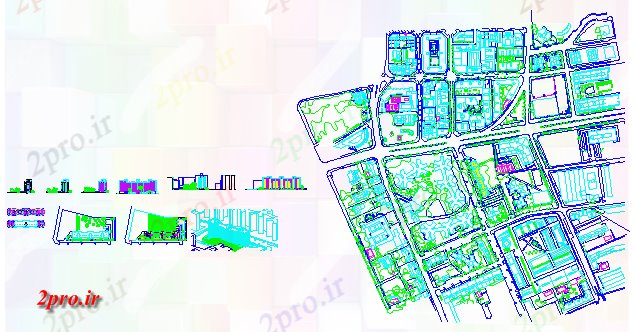 دانلود نقشه مسکونی  ، ویلایی ، آپارتمان  طرحی پایه زمین از طراحی ساختمان های مسکونی (کد42619)