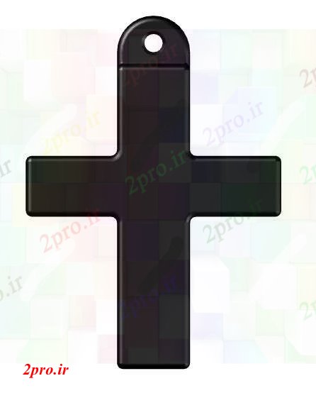 دانلود نقشه بلوک ، آرام ، نماد نماد صلیب (کد42682)